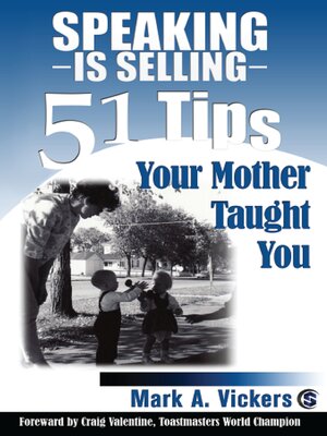 cover image of Speaking Is Selling